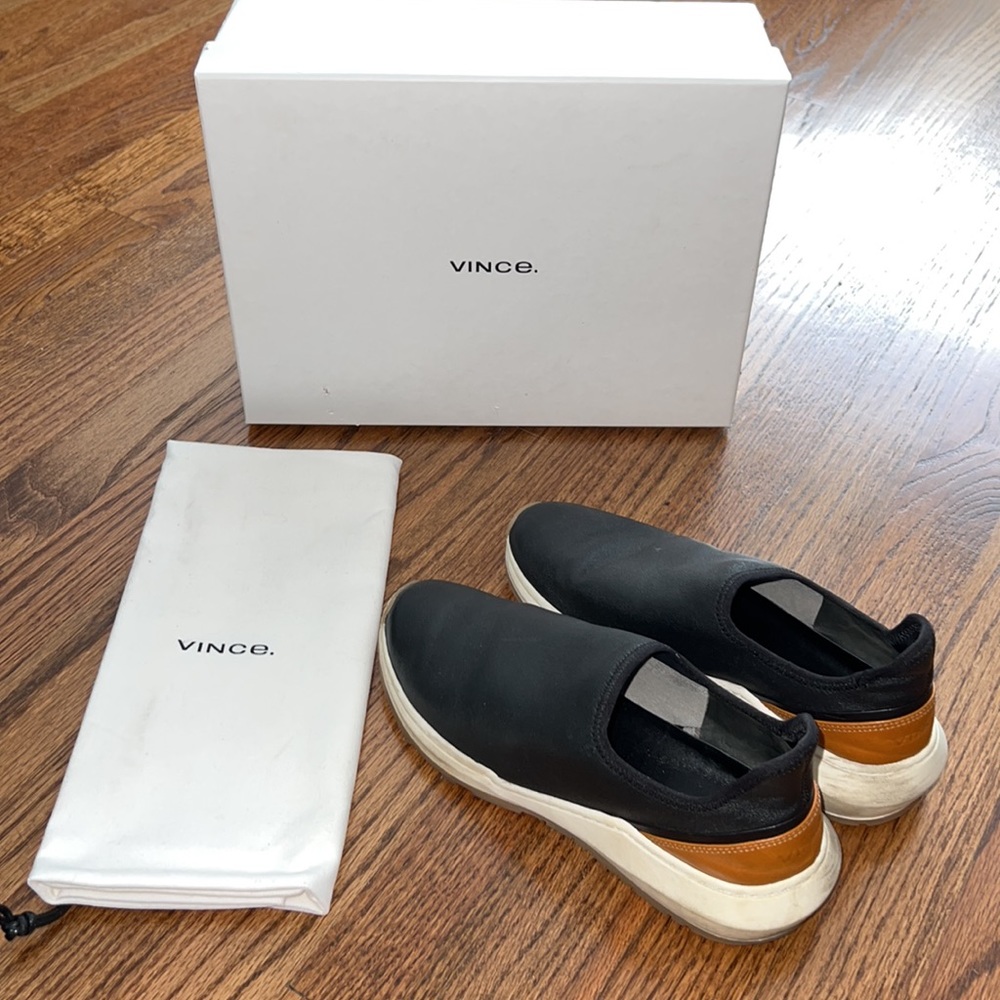 Vince - Marlon Leather Sneakers